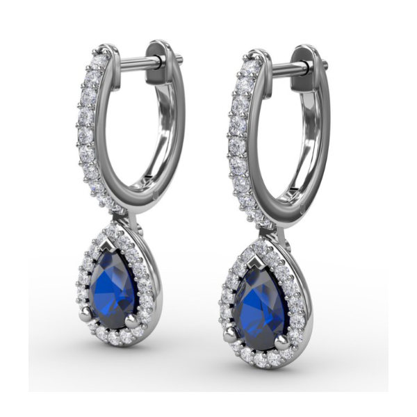 1.35 Carat Color Stone Earrings Image 2 Van Atkins Jewelers New Albany, MS