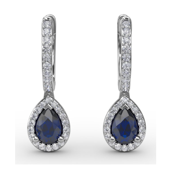 1.35 Carat Color Stone Earrings Van Atkins Jewelers New Albany, MS