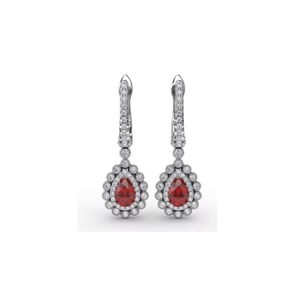Colored Stone Earrings Van Atkins Jewelers New Albany, MS