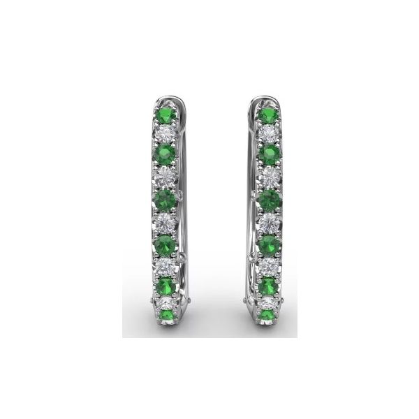 0.39 Carat Color Stone Earrings Image 2 Van Atkins Jewelers New Albany, MS