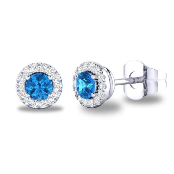 0.30 Carat Color Stone Earrings Van Atkins Jewelers New Albany, MS