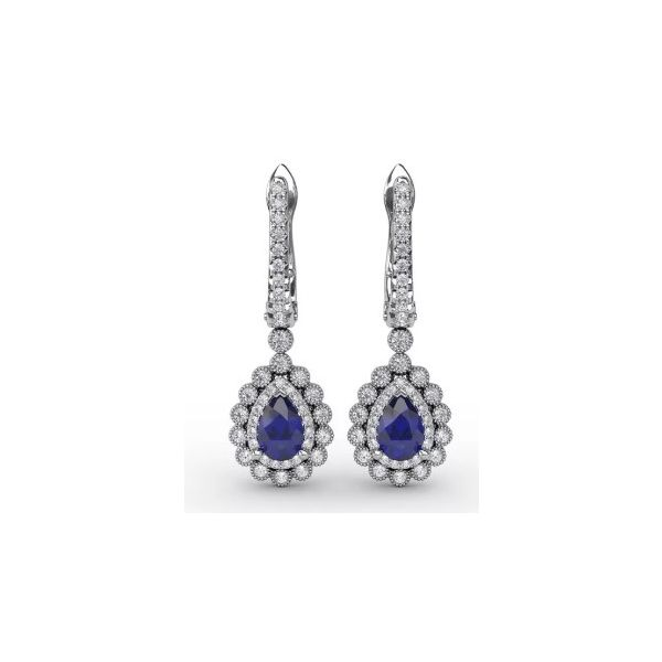 1.00 Carat Color Stone Earrings Van Atkins Jewelers New Albany, MS