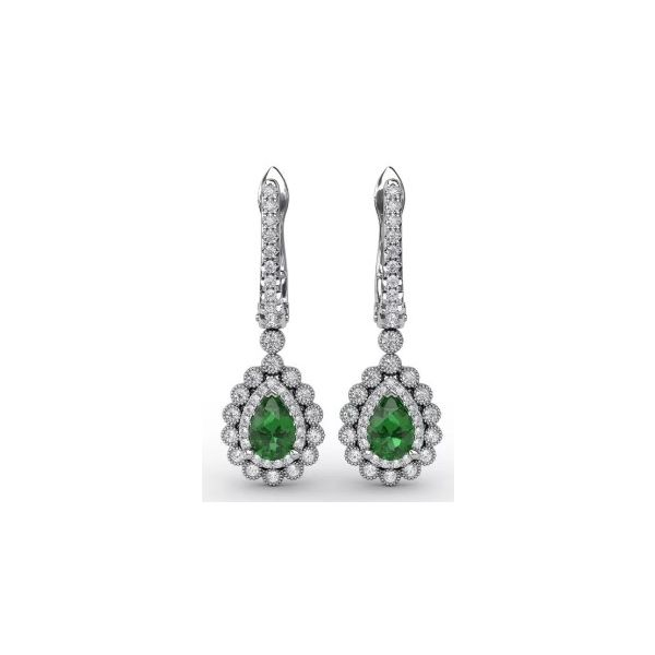 0.66 Carat Color Stone Earrings Van Atkins Jewelers New Albany, MS