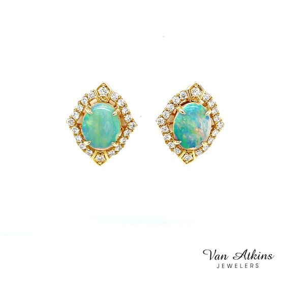 Color Stone Earrings Van Atkins Jewelers New Albany, MS