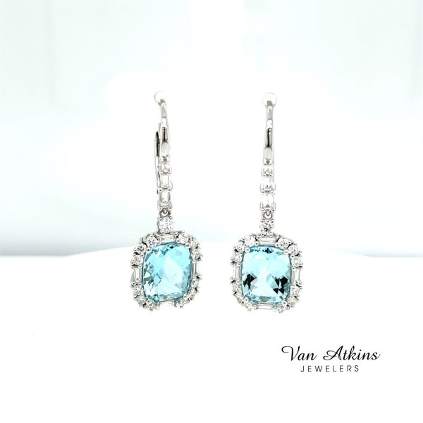 4.87 Carat Color Stone Earrings Van Atkins Jewelers New Albany, MS