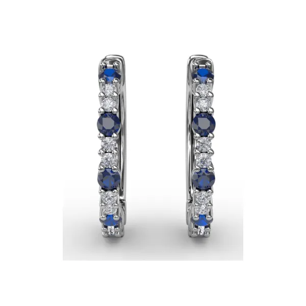 0.30 Carat Color Stone Earrings Van Atkins Jewelers New Albany, MS