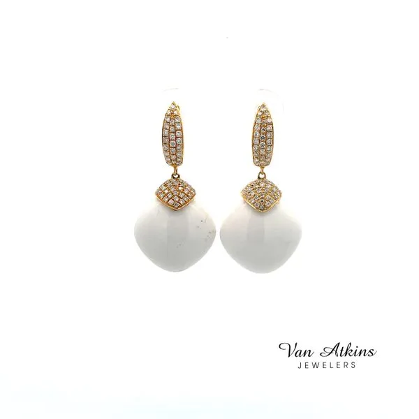 12.30 Carat Color Stone Earrings Van Atkins Jewelers New Albany, MS