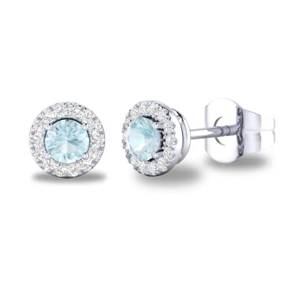 0.30 Carat Color Stone Earrings Van Atkins Jewelers New Albany, MS