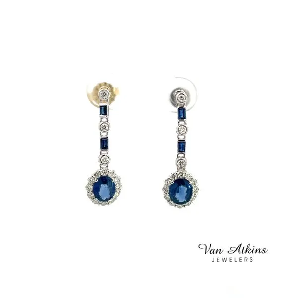 2.1 Carat Color Stone Earrings Van Atkins Jewelers New Albany, MS