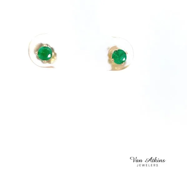 0.25 Carat Color Stone Earrings Image 4 Van Atkins Jewelers New Albany, MS
