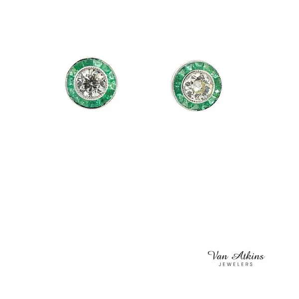 1.17 Carat Color Stone Earrings Image 4 Van Atkins Jewelers New Albany, MS