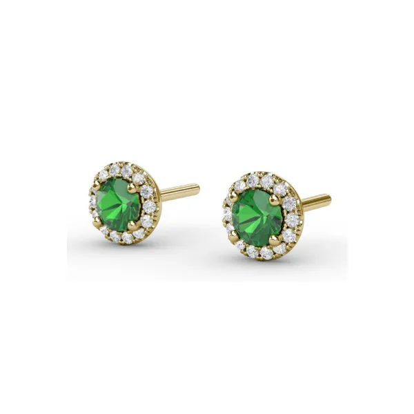0.36 Carat Color Stone Earrings Image 2 Van Atkins Jewelers New Albany, MS