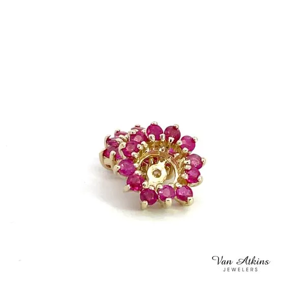 1 Carat Color Stone Earring Jackets Van Atkins Jewelers New Albany, MS