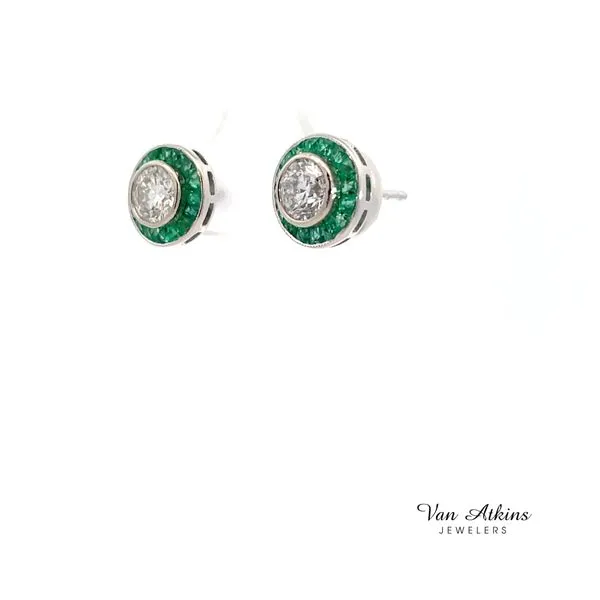 2.84 Carat Color Stone Earrings Image 3 Van Atkins Jewelers New Albany, MS