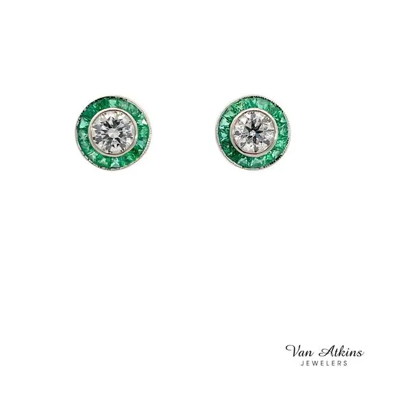 2.84 Carat Color Stone Earrings Van Atkins Jewelers New Albany, MS