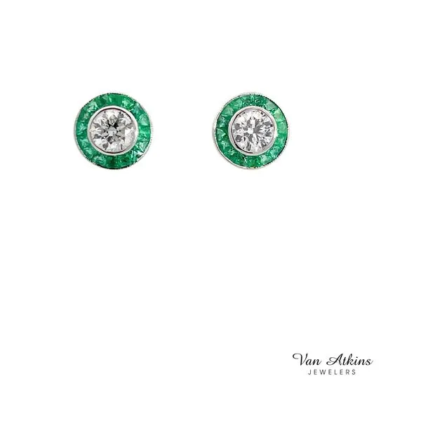 2.83 Carat Color Stone Earrings Van Atkins Jewelers New Albany, MS