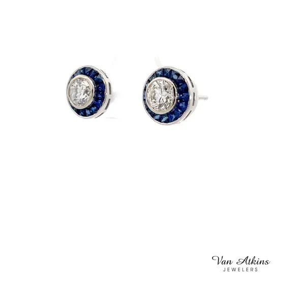 2.46 Carat Color Stone Earrings Image 3 Van Atkins Jewelers New Albany, MS