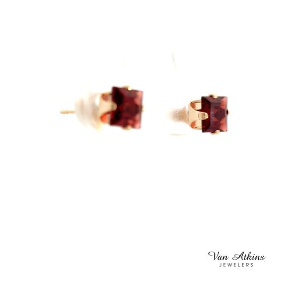 Garnet Earrings Image 2 Van Atkins Jewelers New Albany, MS