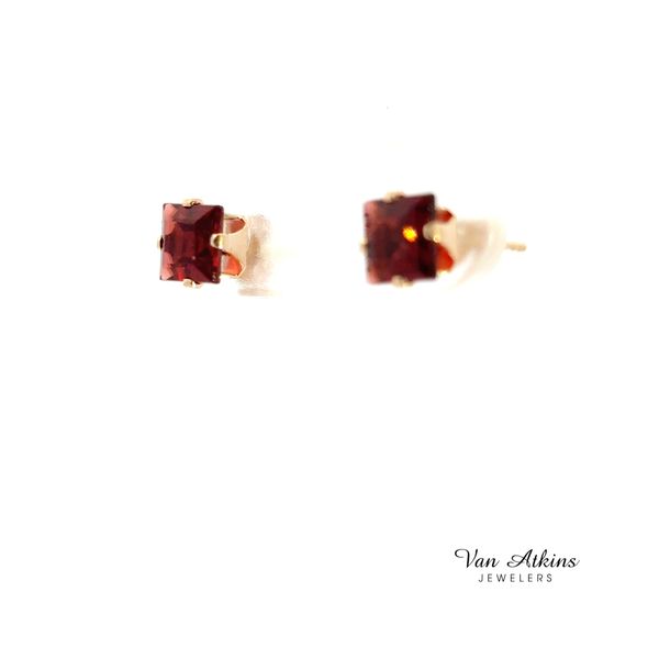 Garnet Earrings Image 3 Van Atkins Jewelers New Albany, MS