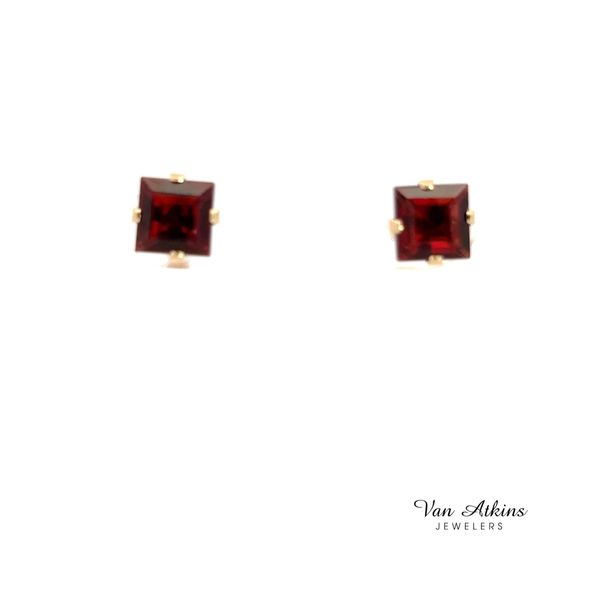 Garnet Earrings Van Atkins Jewelers New Albany, MS