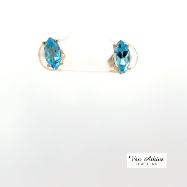 1 Carat Color Stone Earrings Van Atkins Jewelers New Albany, MS
