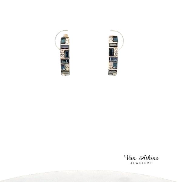 0.97 Carat Color Stone Earrings Image 4 Van Atkins Jewelers New Albany, MS