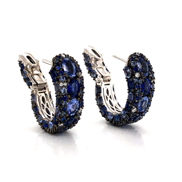 12.43 Carat Sapphire Earrings Van Atkins Jewelers New Albany, MS