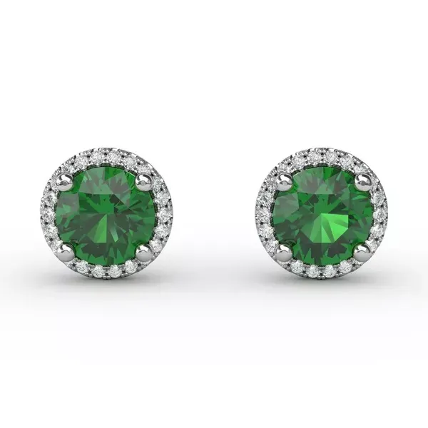 Colored Stone Earrings Van Atkins Jewelers New Albany, MS