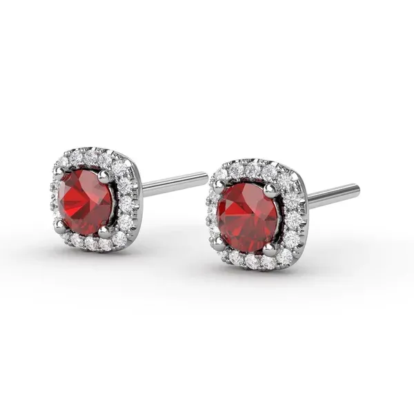 Colored Stone Earrings Van Atkins Jewelers New Albany, MS