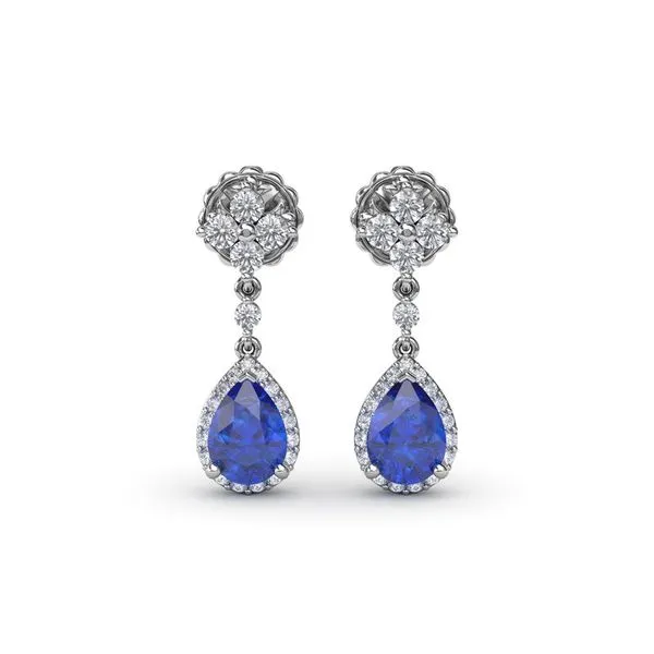 Colored Stone Earrings Van Atkins Jewelers New Albany, MS
