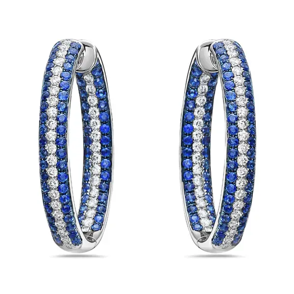 Colored Stone Earrings Van Atkins Jewelers New Albany, MS