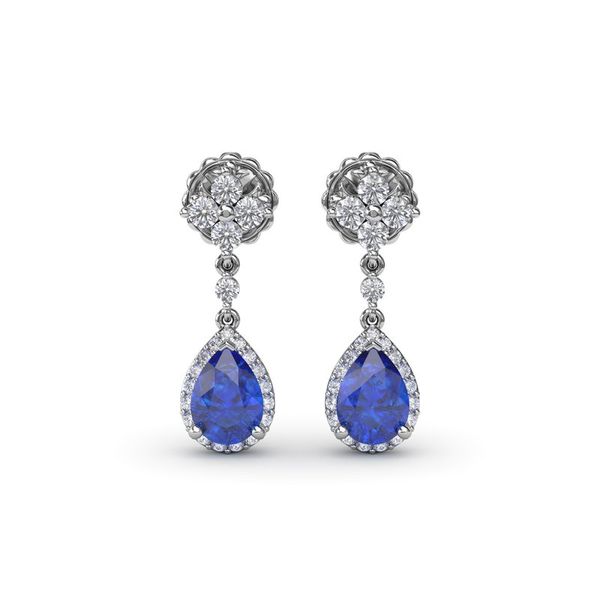 Colored Stone Earrings Van Atkins Jewelers New Albany, MS