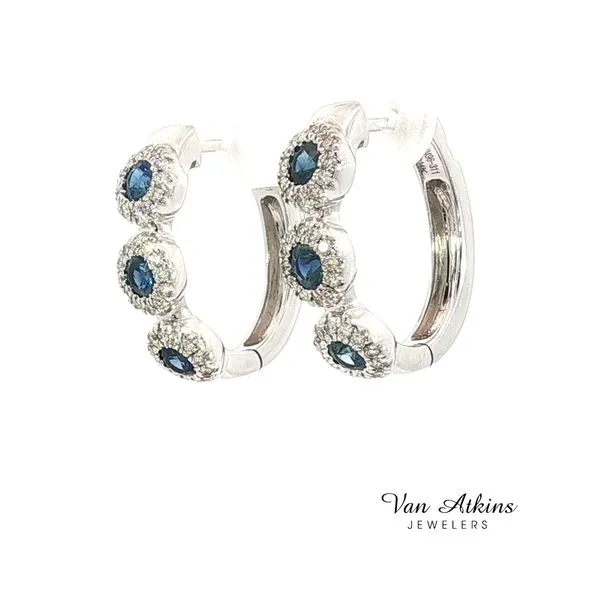 1.53 Carat Color Stone Earrings Image 3 Van Atkins Jewelers New Albany, MS