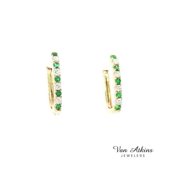 0.35 Carat Color Stone Earrings Image 2 Van Atkins Jewelers New Albany, MS