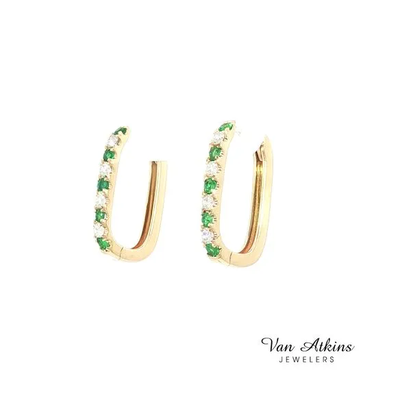 0.35 Carat Color Stone Earrings Image 3 Van Atkins Jewelers New Albany, MS