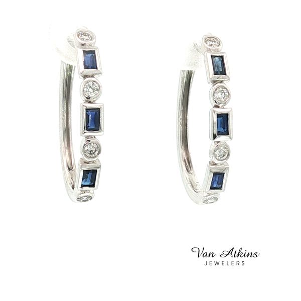 0.4 Carat Color Stone Earrings Image 3 Van Atkins Jewelers New Albany, MS