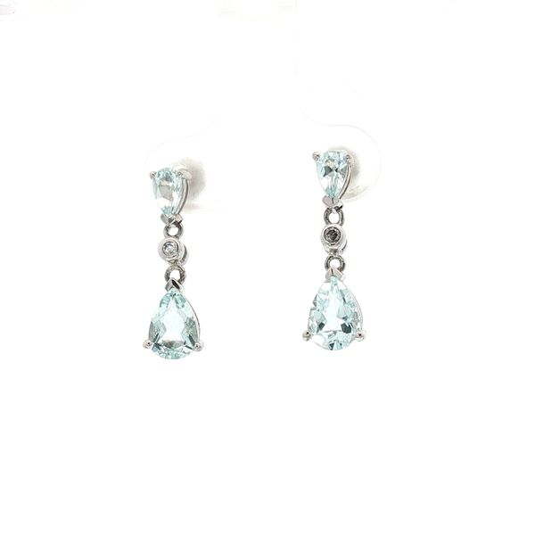 0.04 Carat Color Stone Earrings Image 2 Van Atkins Jewelers New Albany, MS