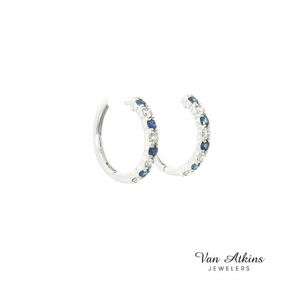 1 Carat Color Stone Earrings Image 2 Van Atkins Jewelers New Albany, MS