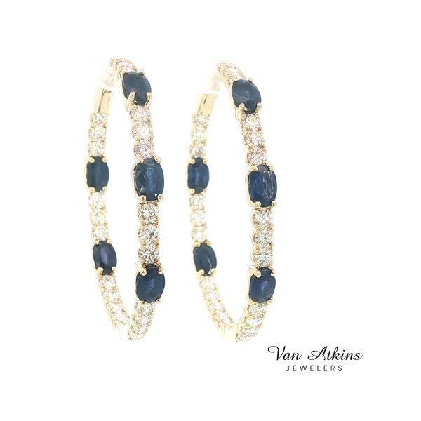 9.07 Carat Color Stone Earrings Image 2 Van Atkins Jewelers New Albany, MS
