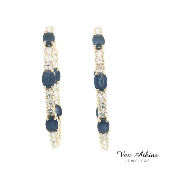 9.07 Carat Color Stone Earrings Van Atkins Jewelers New Albany, MS