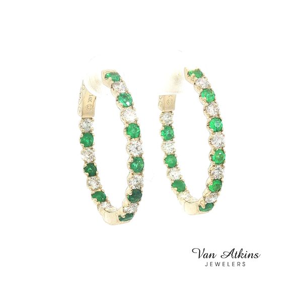 3 Carat Color Stone Earrings Image 2 Van Atkins Jewelers New Albany, MS