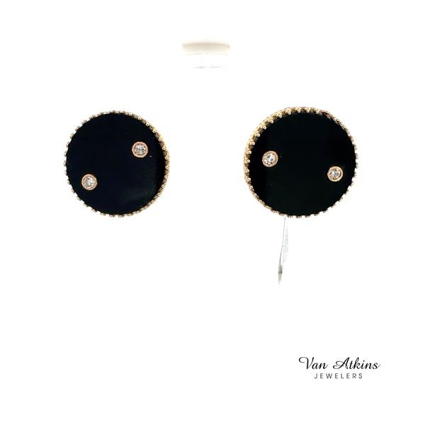 0.10 Carat Estate Color Stone Earrings Van Atkins Jewelers New Albany, MS