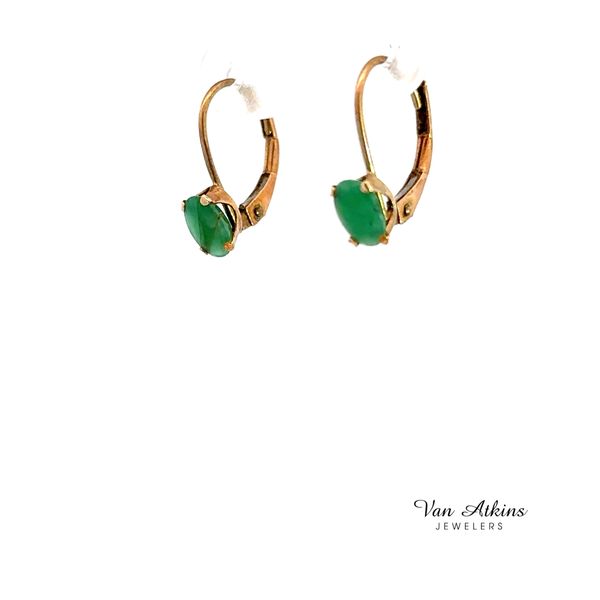 0.5 Carat Estate Color Stone Earrings Image 3 Van Atkins Jewelers New Albany, MS