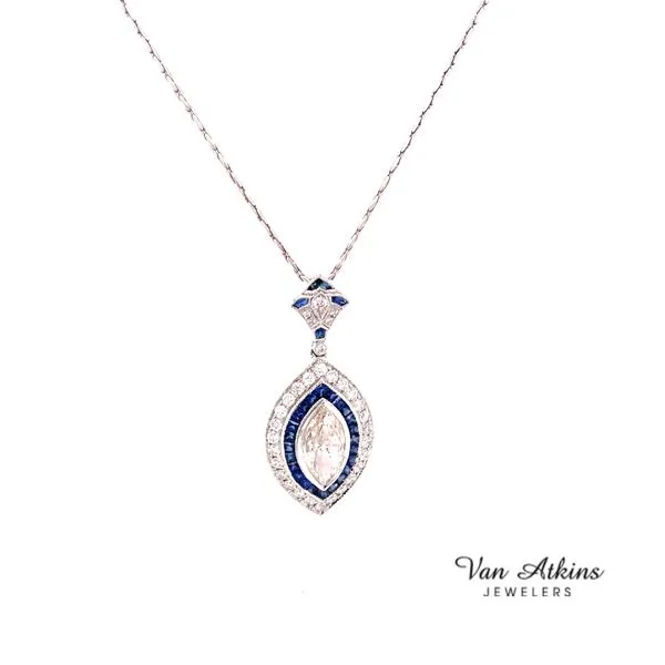 1.00 Carat Color Stones Pendants/Necklaces Image 2 Van Atkins Jewelers New Albany, MS