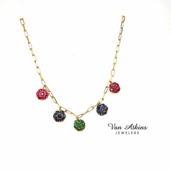 0.25 Carat Color Stones Pendants/Necklaces Image 2 Van Atkins Jewelers New Albany, MS