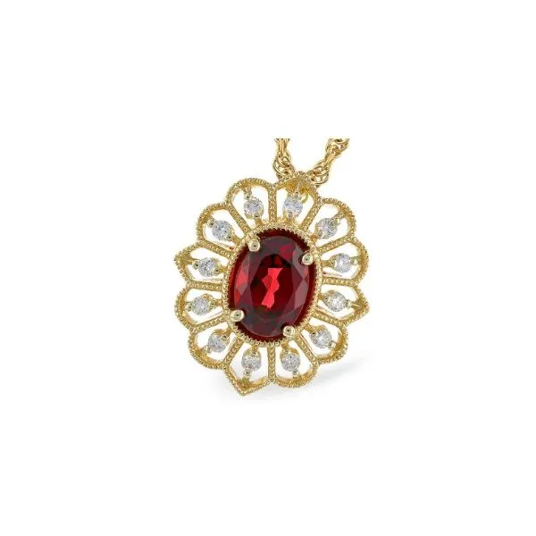 0.80 Carat Color Stones Pendants/Necklaces Van Atkins Jewelers New Albany, MS