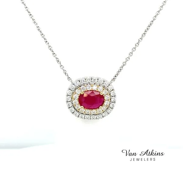 0.58 Carat Color Stones Pendants/Necklaces Van Atkins Jewelers New Albany, MS