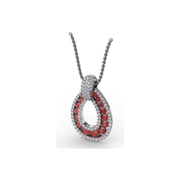 1.61 Carat Color Stones Pendants/Necklaces Image 2 Van Atkins Jewelers New Albany, MS