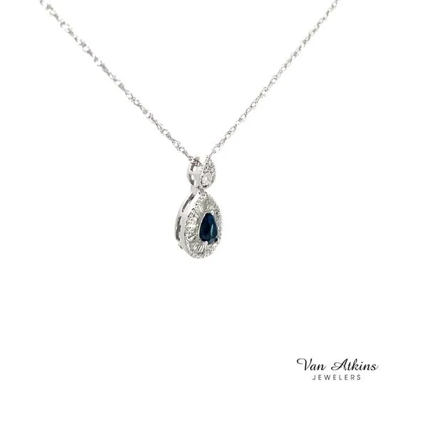 0.70 Carat Color Stone Necklace Image 2 Van Atkins Jewelers New Albany, MS