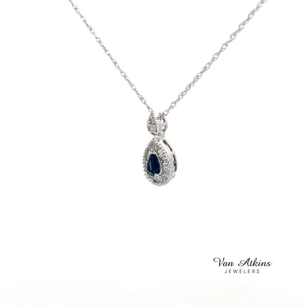 0.70 Carat Color Stone Necklace Image 3 Van Atkins Jewelers New Albany, MS
